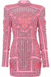 Long Sleeve Sequin Embellished Dress | Dress In Beauty